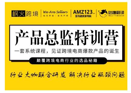 枫火跨境·产品总监特训营，行业大咖联合研发解决行业瓶颈问题-稳赚族