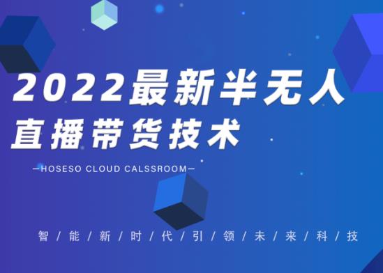 禾兴社·2022最新抖音半无人直播带货技术及卡直播广场玩法，价值699元-稳赚族