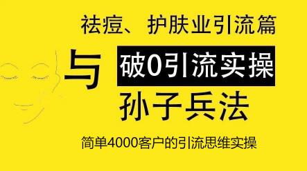 祛痘、护肤产品如何引流4000精准客户-稳赚族