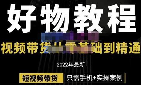 锅锅老师好物分享课程：短视频带货从零基础到精通，只需手机+实操-稳赚族