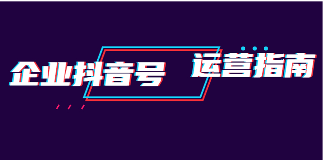 企业抖音号运营指南：内容规划+运营策略+运营方法，快速掌握企业号运营-稳赚族