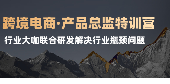 跨境电商·产品总监特训营，行业大咖联合研发解决行业瓶颈问题-稳赚族