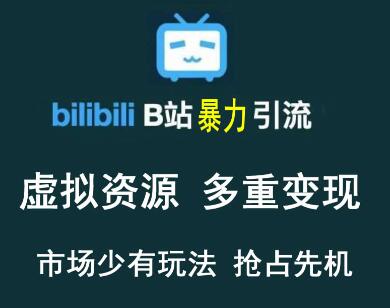 B站暴力引流 售卖虚拟资源 多重变现法，三剑客让被动收入变得更稳定-稳赚族