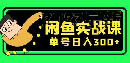 花599买的闲鱼项目：2023最新闲鱼实战课，单号日入300+（7节课）-稳赚族