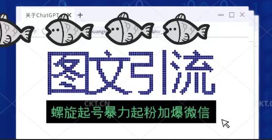 23年价值1980的图文引流创业粉螺旋起好技术暴力起粉加爆微信-稳赚族