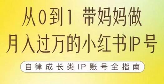 100天小红书训练营【7期】，带你做自媒体博主，每月多赚四位数，自律成长IP账号全指南-稳赚族