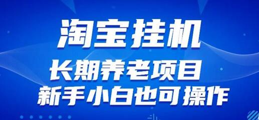 淘宝虚拟产品挂机项目（长期养老项目新手小白也可操作）-稳赚族