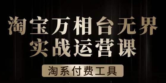 沧海·淘系万相台无界实战运营课，万相台无界实操全案例解析-稳赚族