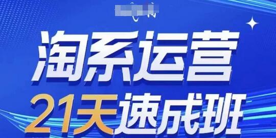 淘系运营21天速成班(更新24年5月)，0基础轻松搞定淘系运营，不做假把式-稳赚族