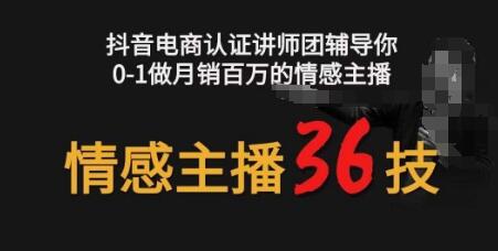 情感主播36技+镜头表现力，辅导你0-1做月销百万的情感主播-稳赚族