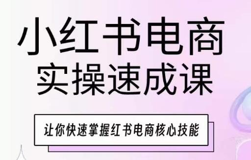 小红书电商实操速成课，让你快速掌握红书电商核心技能-稳赚族