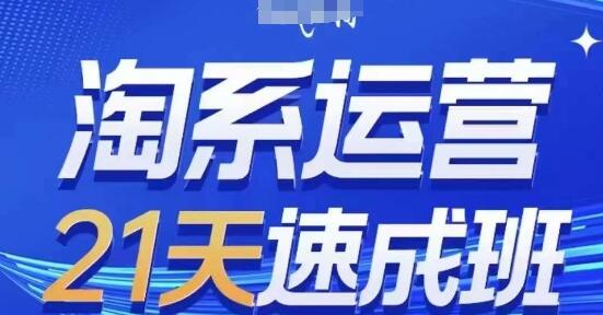 淘系运营21天速成班(更新24年7月)，0基础轻松搞定淘系运营，不做假把式-稳赚族